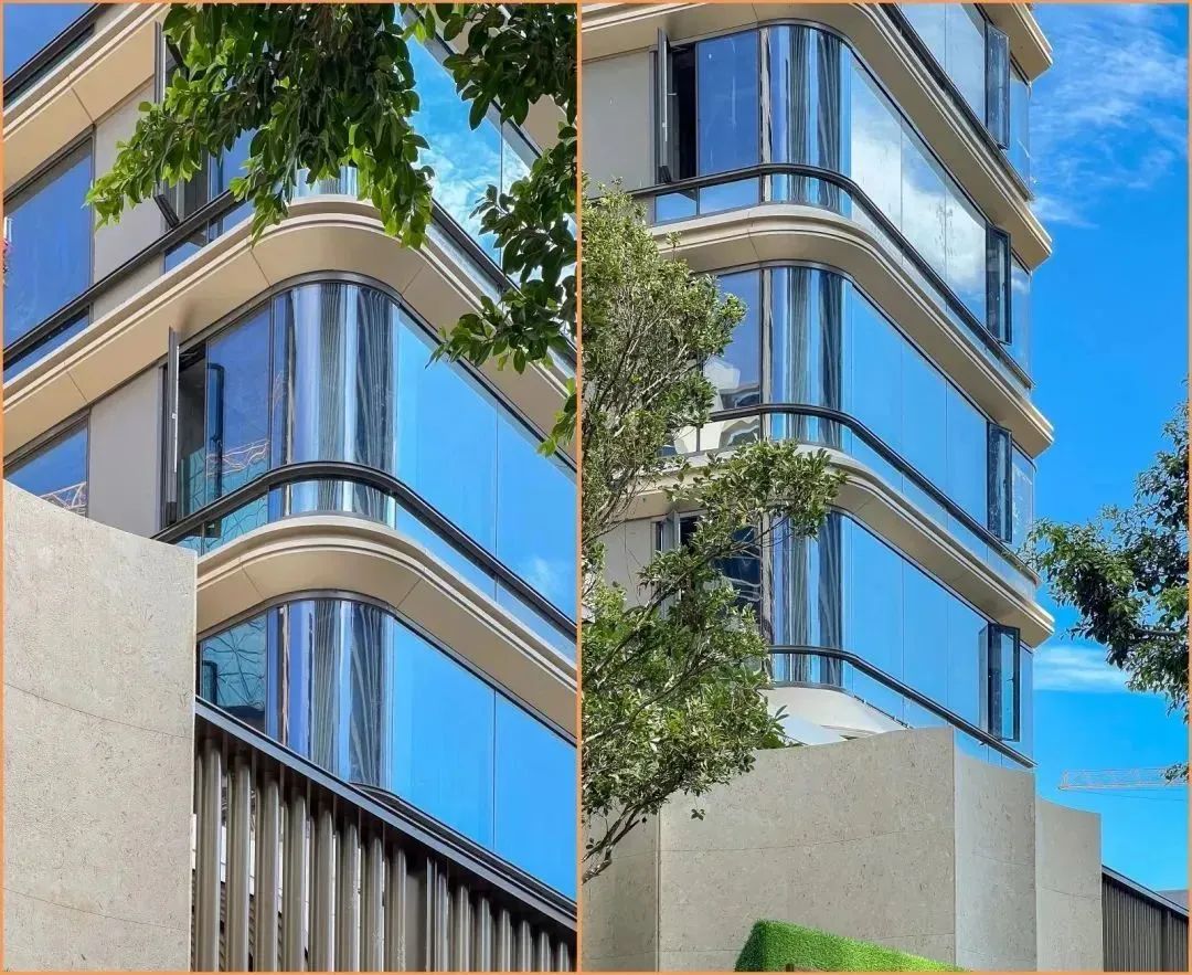 住宅立面：“玻璃幕墻、高級感”的幾種做法（二）。