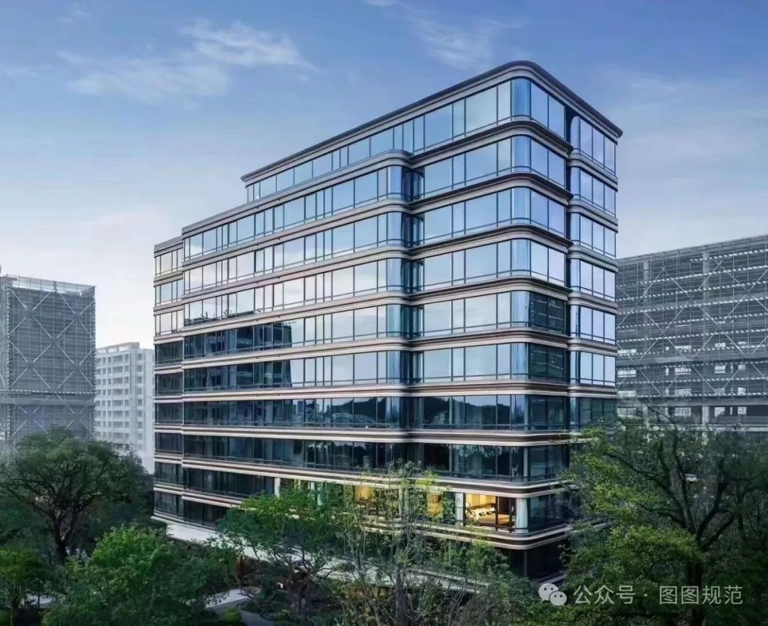 住宅立面：“玻璃幕墻、高級感”的幾種做法（三）。